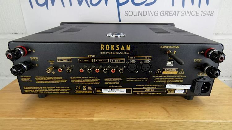 Image of Roksan Blak Integrated Amplifier with Bluetooth - Ex. Demo For sale at iDreamAV
