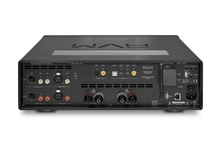 Image of AVM Ovation CS 8.3 Black Edition Streaming CD Receiver For sale at iDreamAV